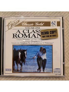 3 for $10 Excelsior Classic Gold A Classic Romance Classical Music CD